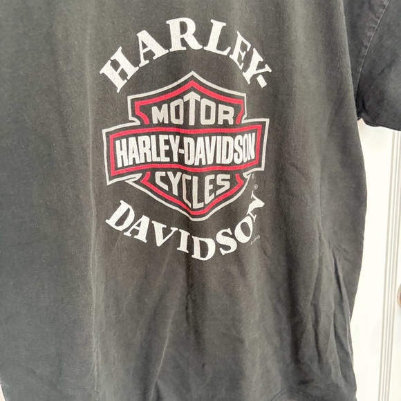 Vintage 90s Harley Davidson motorcycle Graphic T-Shirt - Picture 6 of 13